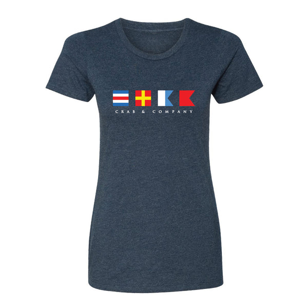 Nautical Flag T-Shirt | Womens