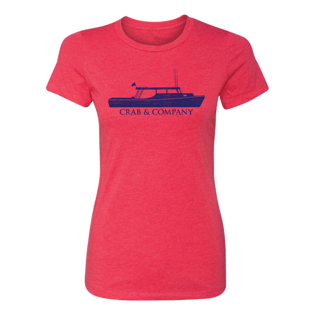 Shipwright T-Shirt | Womens Red