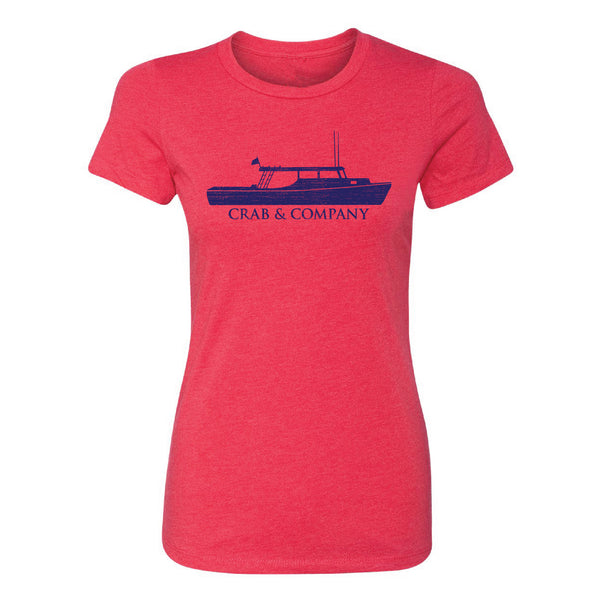 Shipwright T-Shirt | Womens Red